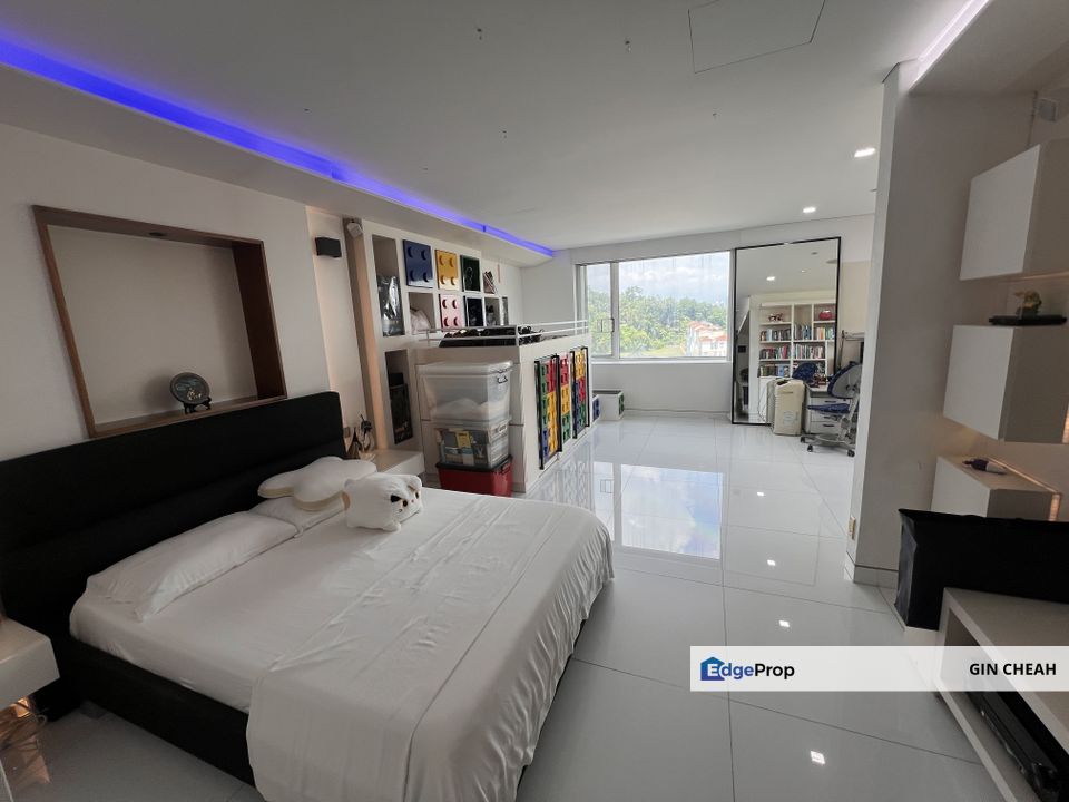 Taman SA In Bukit Damansara, 3 Storey Mason On Hilltop For Sale, Unblocked KL Skyline, Sonos AV System, Kuala Lumpur, Damansara Heights