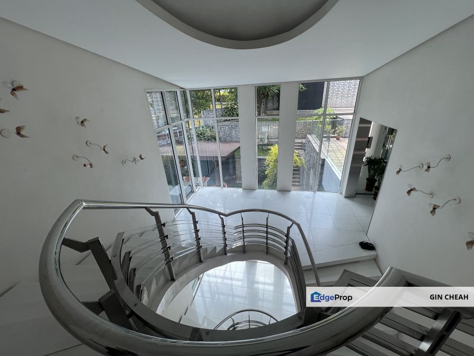 Taman SA In Bukit Damansara, 3 Storey Mason On Hilltop For Sale, Unblocked KL Skyline, Sonos AV System, Kuala Lumpur, Damansara Heights