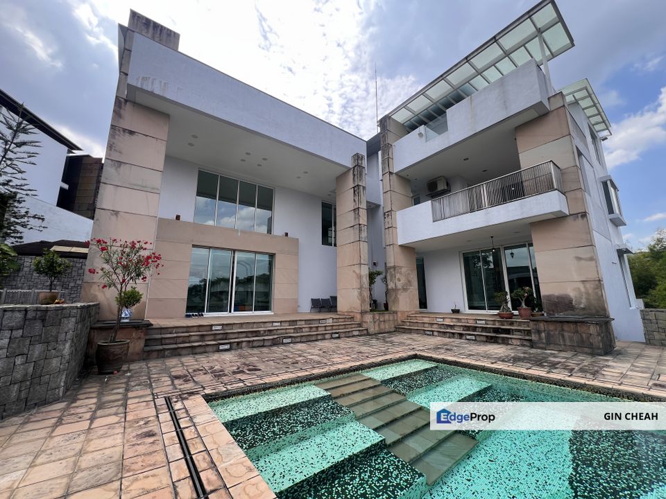 Taman SA In Bukit Damansara, 3 Storey Mason On Hilltop For Sale, Unblocked KL Skyline, Sonos AV System, Kuala Lumpur, Damansara Heights