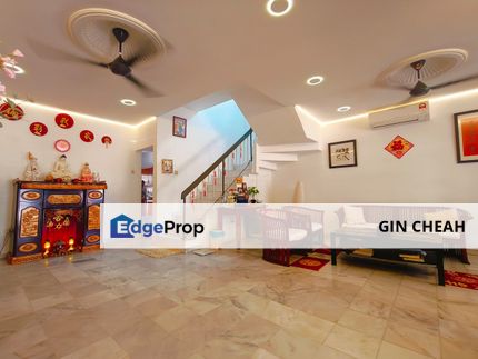 Taman Cempaka In Ampang, 2 Storey Terrace For Sale, Renovated With Fully Extended, with Approval, Near To LRT, Selangor, Ampang