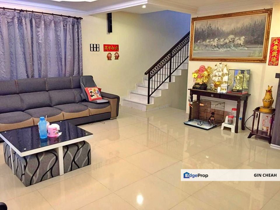 Sri Petaling in KL, 2 Storey Endlot Terrace House For Sale, Can Convert to Freehold, Kuala Lumpur, KL City