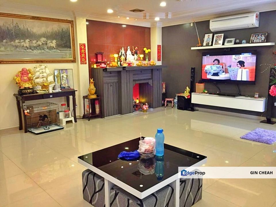 Sri Petaling in KL, 2 Storey Endlot Terrace House For Sale, Can Convert to Freehold, Kuala Lumpur, KL City
