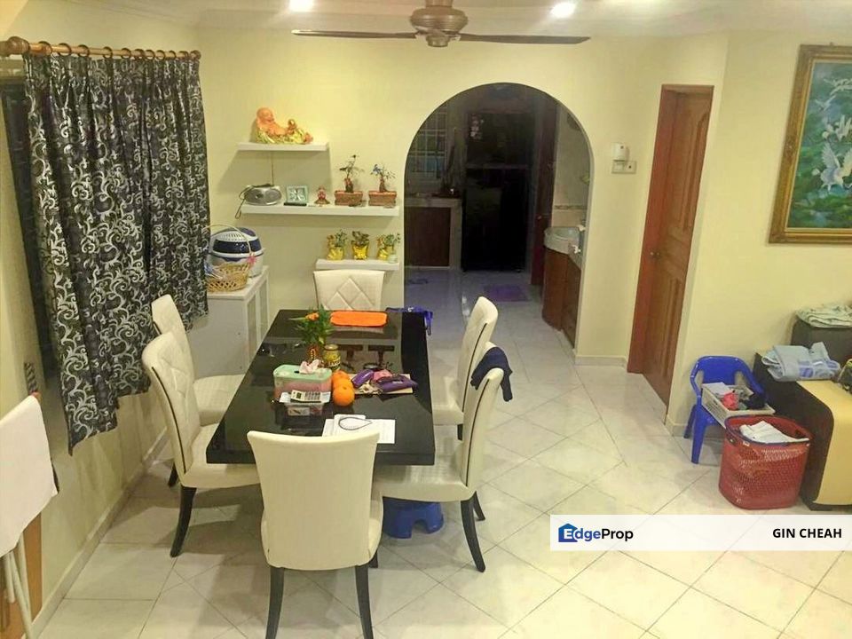 Sri Petaling in KL, 2 Storey Endlot Terrace House For Sale, Can Convert to Freehold, Kuala Lumpur, KL City