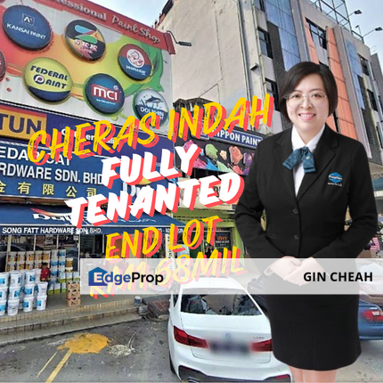 Good For Investment! 5mins To Lrt Pandan Jaya, Tenanted Rental Rm6500, Selangor, Cheras