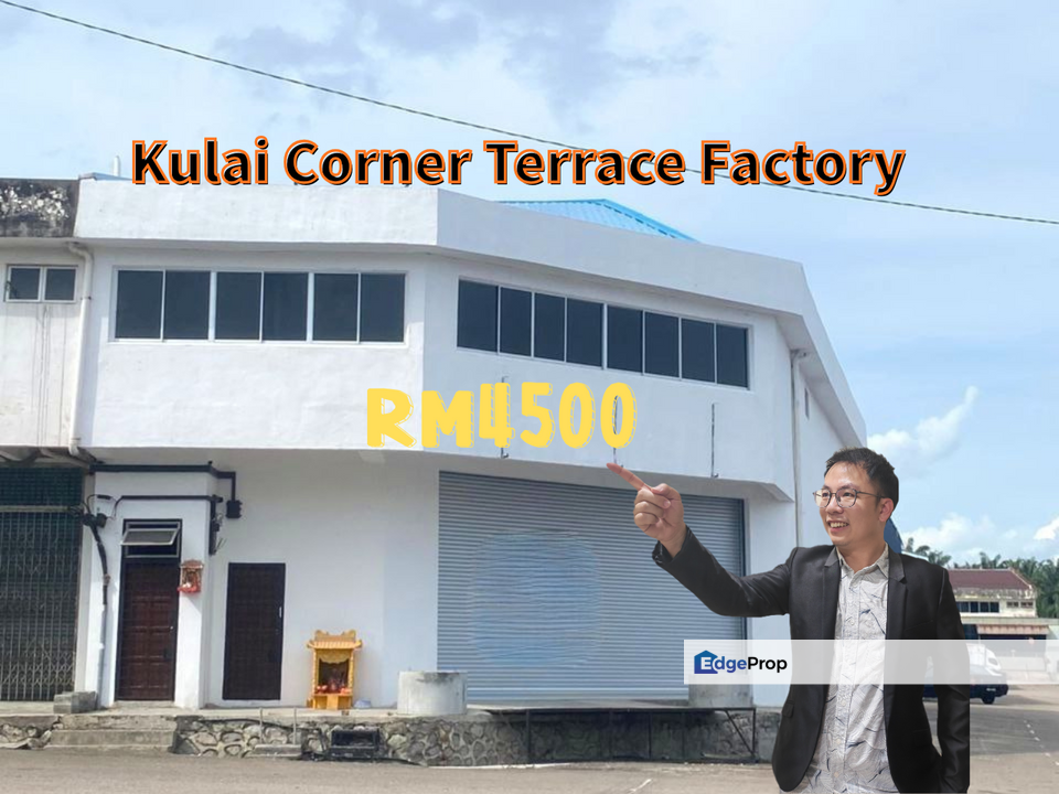 Kulai 1.5 storey Terrace Factory, Johor, Kulai