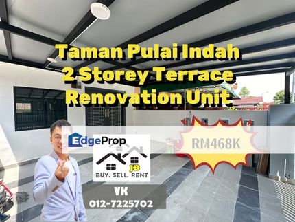 Skudai Kangkar Pulai Taman Pulai Indah Double Storey Terrace House, Johor, Kangkar Pulai