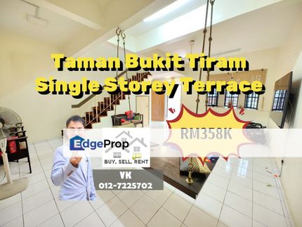 Ulu Tiram Taman Bukit Tiram Single Storey Terrace House, Johor, Ulu Tiram