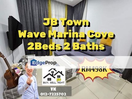 JB Town Wave Marina Cove Condo 2Beds, Johor, Johor Bahru