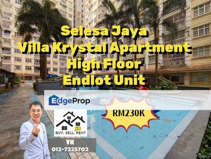 Skudai Selesa Jaya Villa Krystal Apartment, Johor, Skudai