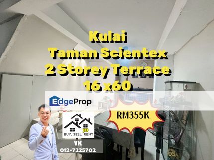 Kulai Taman Scientex Double Storey Terrace House, Johor, Kulai