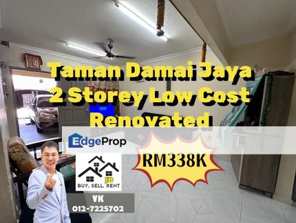 Skudai Taman Damai Jaya Double Storey Low Cost House, Johor, Skudai