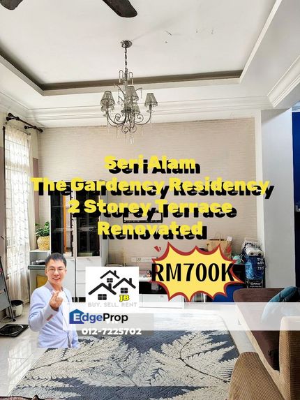 Seri Alam The Garden Residency Double Storey Terrace House, Johor, Masai