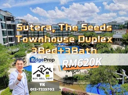 Sutera Utama The Seed Townhouse Duplex, Johor, Skudai