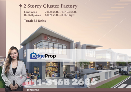 SA88 Senai industrial Park Cluster Factory, Johor, Senai