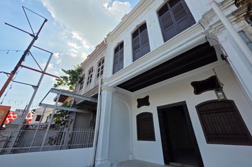 Penang Heritage Zone 2-Storey Commercial Shophouse for Rent