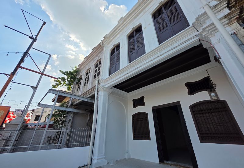 Penang Heritage Zone 2-Storey Commercial Shophouse for Rent