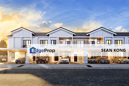 🌿 FOR RENT: Ground Floor Townhouse @ Camdon, Eco Horizon (Opposite IKEA, Batu Kawan) ✅ Fully Furnished | ✅ 3 Bedrooms | ✅ Ready to Move In, Penang, Batu Kawan