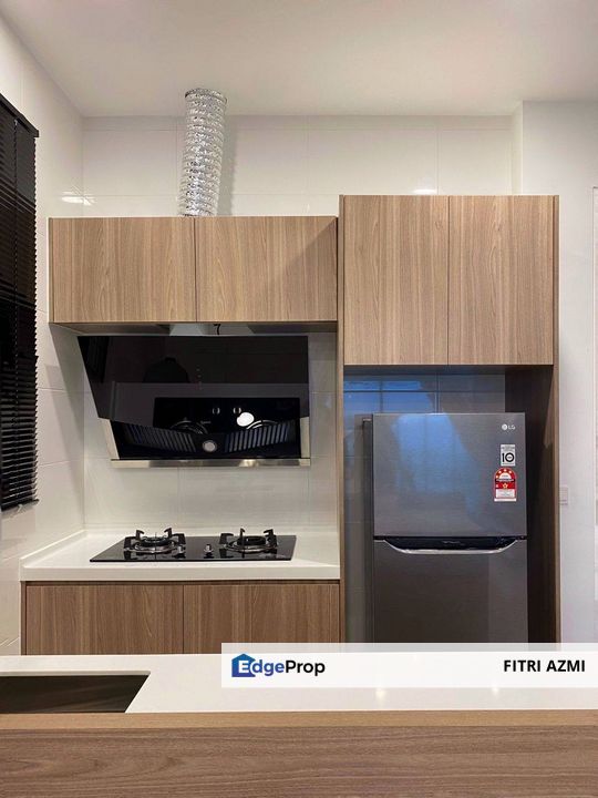 Fully furnished The Parque Residence next to recreational park, Rimbayu, Selangor, Telok Panglima Garang