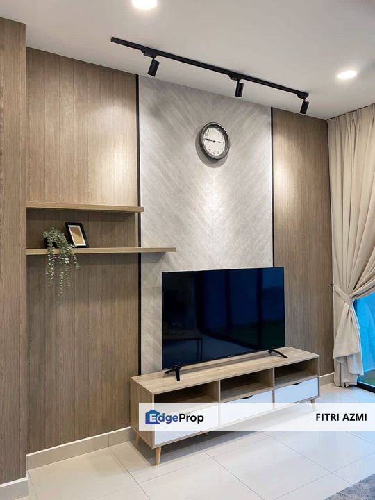 Fully furnished The Parque Residence next to recreational park, Rimbayu, Selangor, Telok Panglima Garang