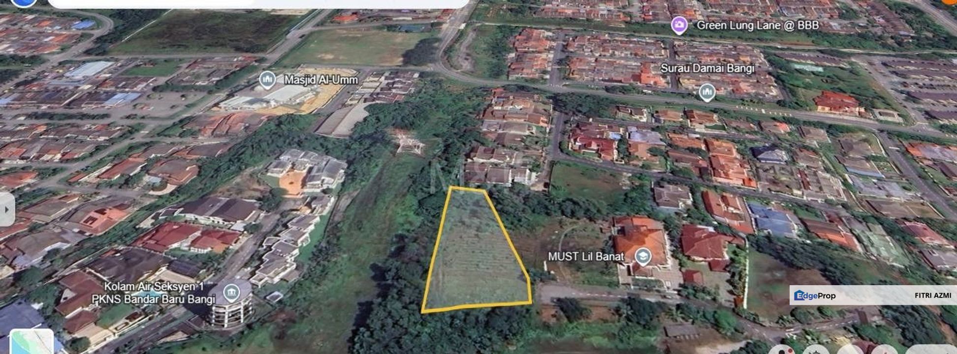 MUTIARA BANGI, VILLA SUTERA SEKSYEN 2 BANDAR BARU BANGI | BUNGALOW LAND END LOT | NEARBY TO MAIN ROAD | FLAT LAND, Selangor, Bangi