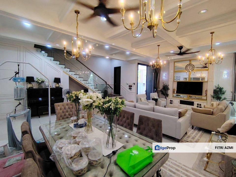 LUKISAN 2, ALAM IMPIAN @ SHAH ALAM | 2 STOREY SEMI-D | FULLY FURNISHED & RENOVATED , Selangor, Shah Alam