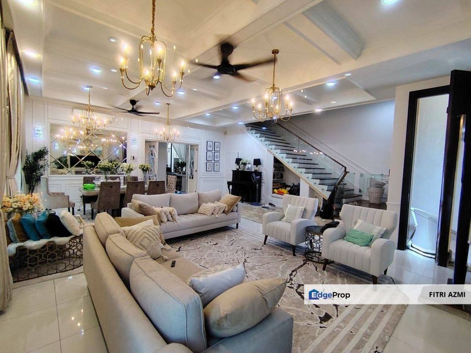 LUKISAN 2, ALAM IMPIAN @ SHAH ALAM | 2 STOREY SEMI-D | FULLY FURNISHED & RENOVATED , Selangor, Shah Alam