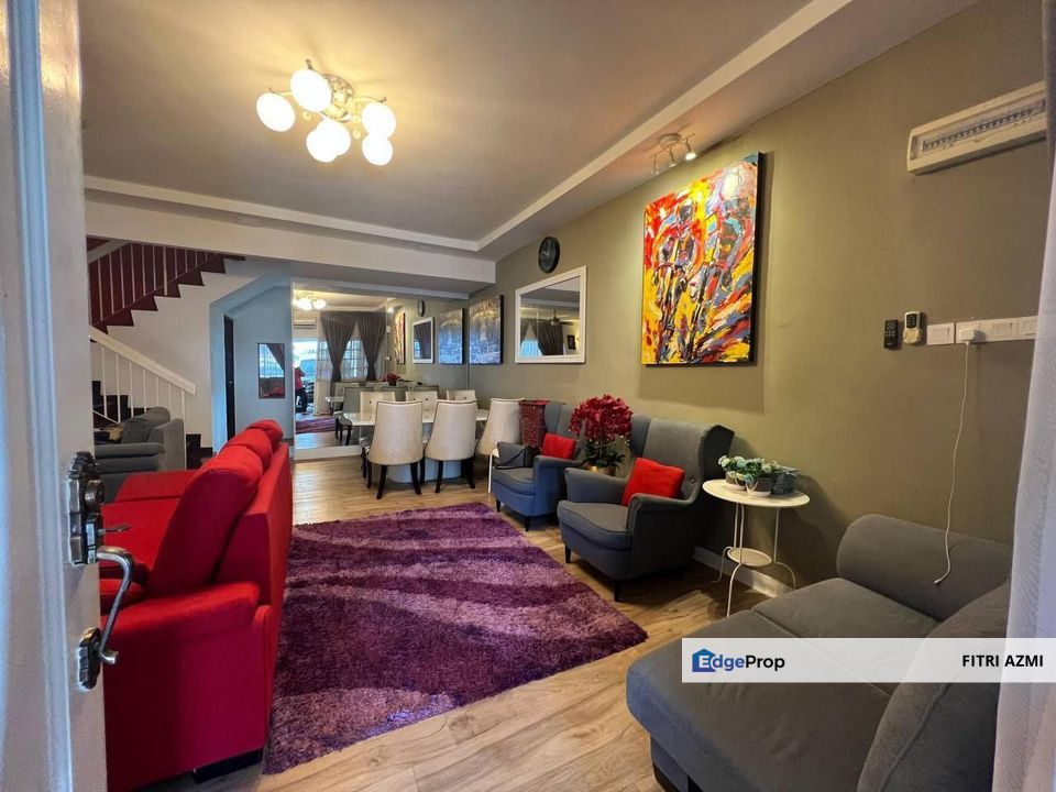 TAMAN SURIA JAYA @ CHERAS | DOUBLE STOREY HOUSE | FULLY RENOVATED | PARTIALLY FURNISHED | GOOD BUY, Selangor, Batu 9th Cheras