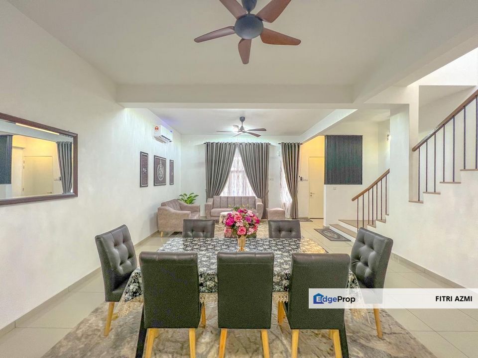 BANDAR BUKIT MAHKOTA @ BANGI | DOUBLE STOREY TERRACE | FULLY FURNISHED | RENOVATED | 24HRS SECURITY, Selangor, Bangi