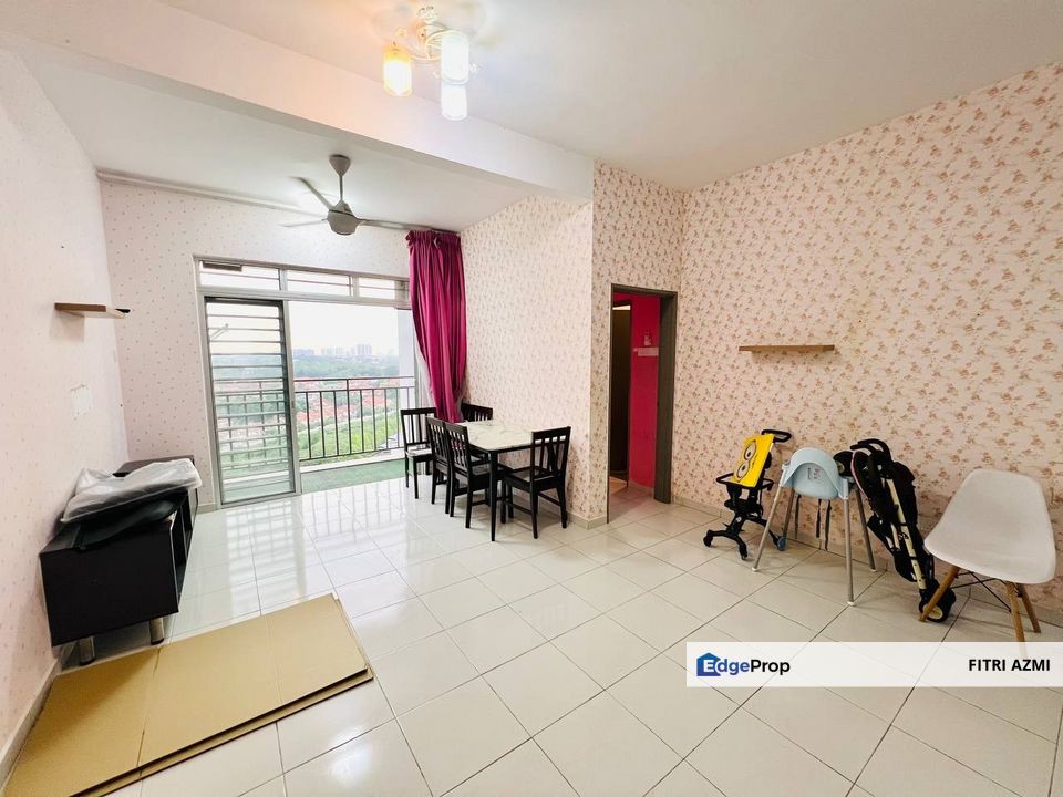 RESIDENSI SETIA IMPIAN @ JADE HILLS KAJANG | BALCONY OPEN VIEW | PARTLY FURNISHED | 2 PARKING LOT, Selangor, Kajang