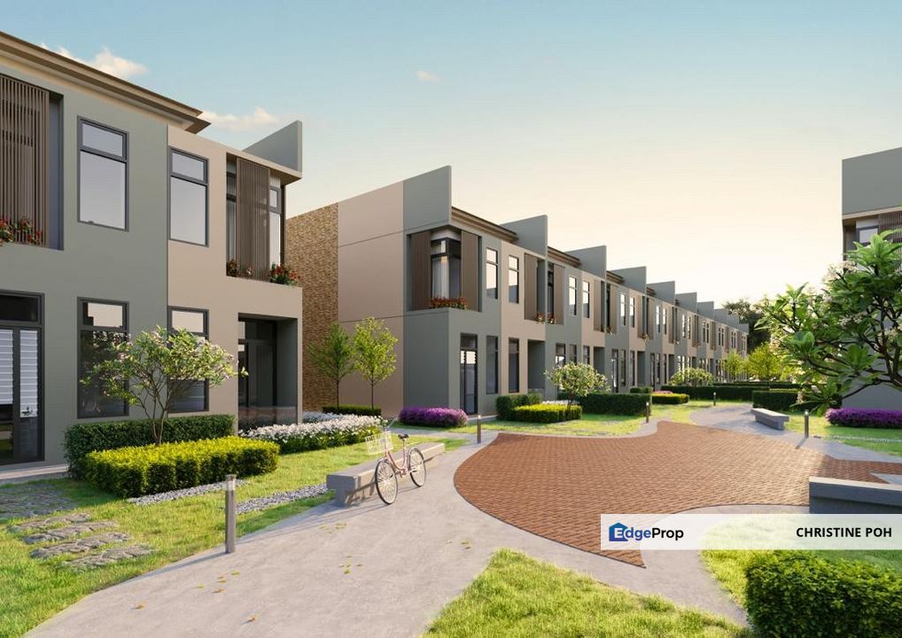 Aurora Sentral 2 Storey Link House, Johor, 