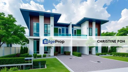 The Kews, Brand New 2 Storey Semi D House - 39 x 90, Freehold., Johor, 