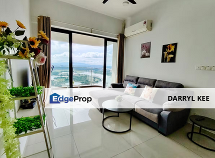 Kings Bay 2 bed 2 bath with Seaview Fully Furnished for Sale, Johor, Johor Bahru