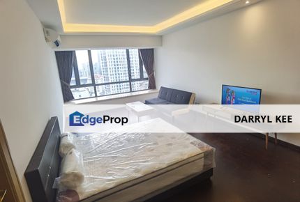 R&F Phase 1 Studio Fully Furnished for Rent CityView, near Link Bridge For Rent 出租   , Johor, Johor Bahru