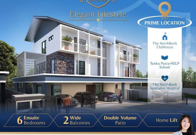 Gated & Guarded 3 Storey Semi-Detached 