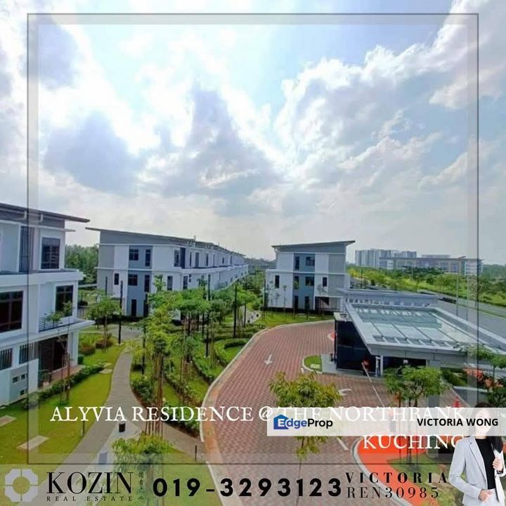 Gated & Guarded Alyvia Residences ( Townhouse), Sarawak, Kuching