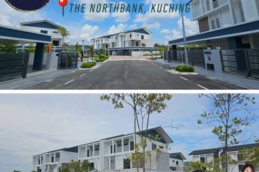 Ready to Move In - Gated and Guarded 3 Storey Semi-Detached located at The NorthBank Kuching