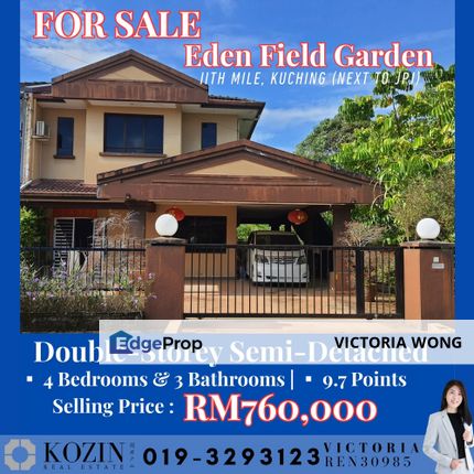 Subsale Double Storey Semi-Detached , Sarawak, Kuching