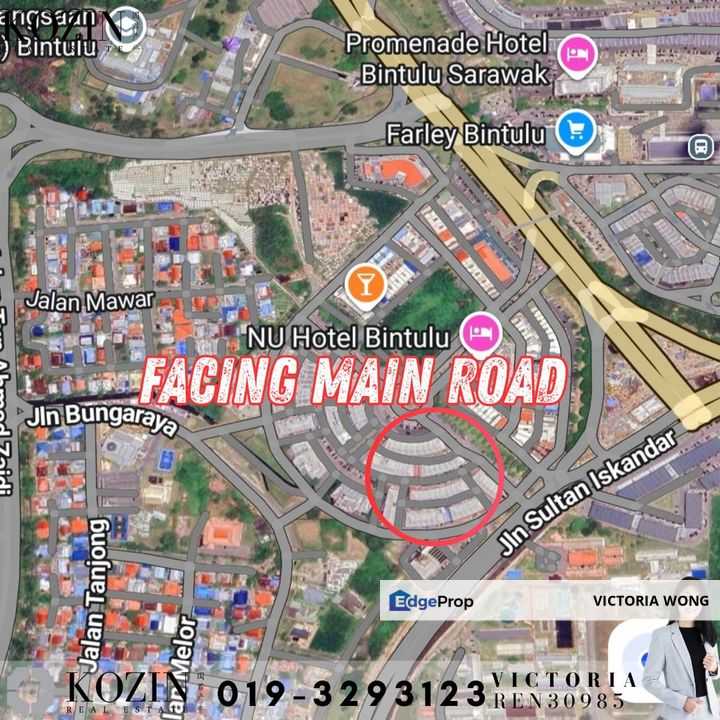 3 Storey Shoplot For Sale @ Medan , Sarawak, Bintulu