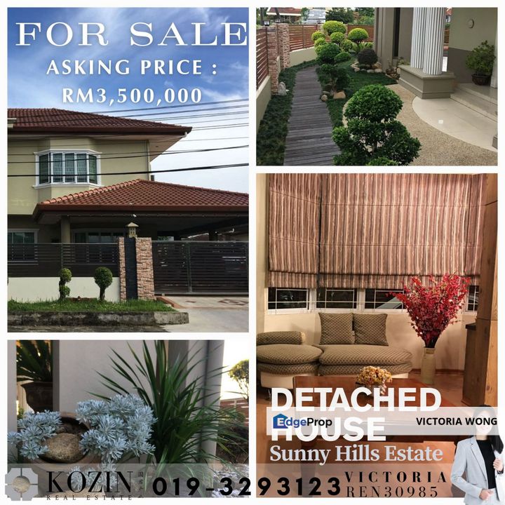 Detached House For Sale @ Sunny Hills Estate, Sarawak, Kuching