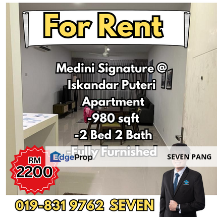 Medini Signature at Iskandar Puteri 2 Bed 2 Bath Fully Furnished High Floor, Johor, Nusajaya