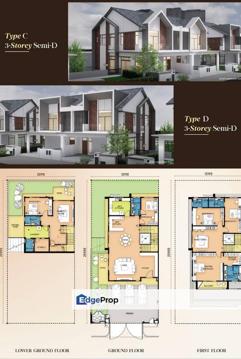 Horizon Hills The Peak Phase 8c @ 3 Storey Semi-D For Sale, Johor, 