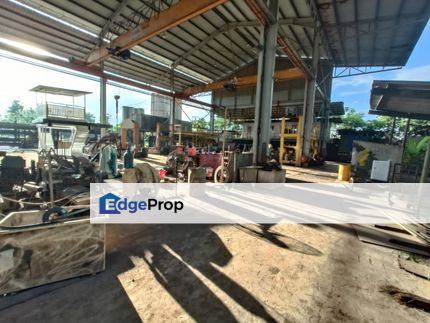 Seelong Jaya  Medium Industrial Land with Open Shed Factory For Sale, Johor, Senai