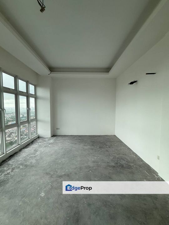 Twin Galaxy, Jb Town @ Penthouse with Private Garden Bare Unit For Sale, Johor, Johor Bahru
