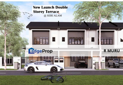 Seri Alam Double Storey Terrace House at Masai Johor for Sale, Johor, Masai