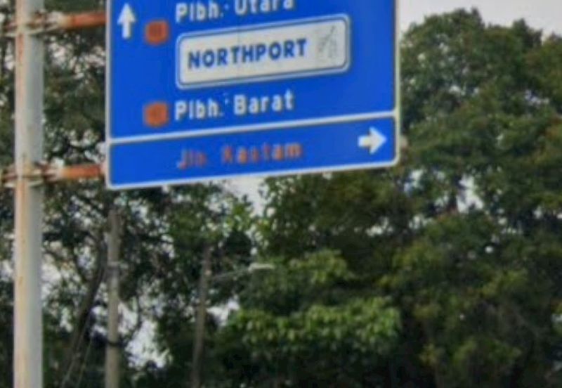 Klang main road frontage 