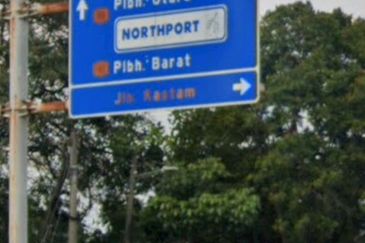Klang main road frontage 