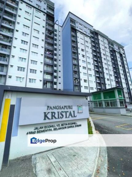[Full Loan| Cash Back] D'Kristal Apartment Setia Ecohill Semenyih, Selangor, Semenyih