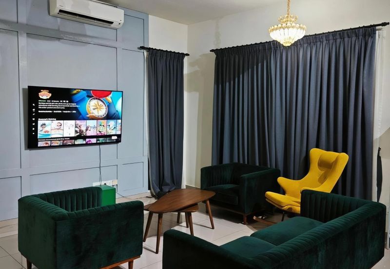 [Fully Furnished] For Rent : 2 Storey Semi D, Setia Ecohill 2