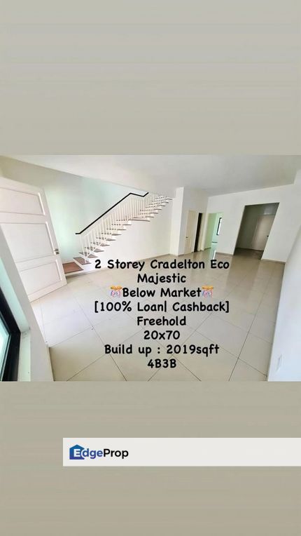 [Cheapest|100% Loan|Cash Back]2 Sty Cradelton Eco Majestic Semenyih, Selangor, Semenyih