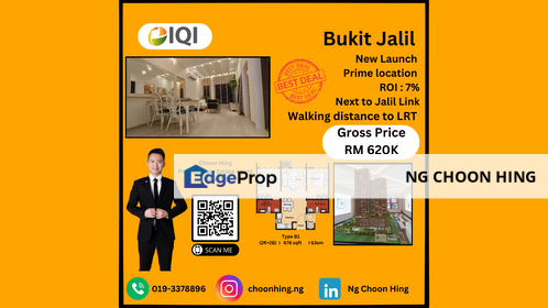The Kingswoodz New launch Condominium for sales in Bukit Jalil. An Urban Oasis, Prime location, ROI 7%, Walking distance to LRT. , Kuala Lumpur, Bukit Jalil